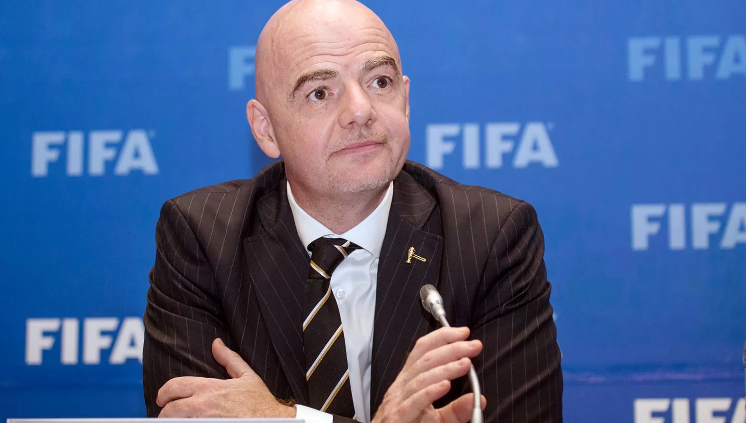 Gianni Infantino, presidente de FIFA. (ARCHIVO)