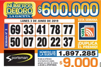 Los Números de Oro de LA GACETA