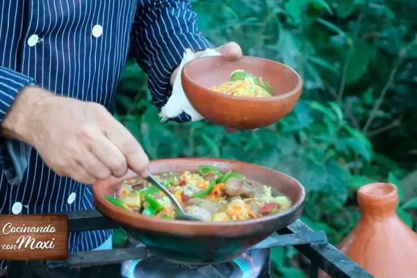 Hoy en Cocinando con Maxi: tajine de corazón con arroz al curry