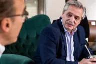 “Estoy muy bien”, escribió Alberto Fernández desde la clínica