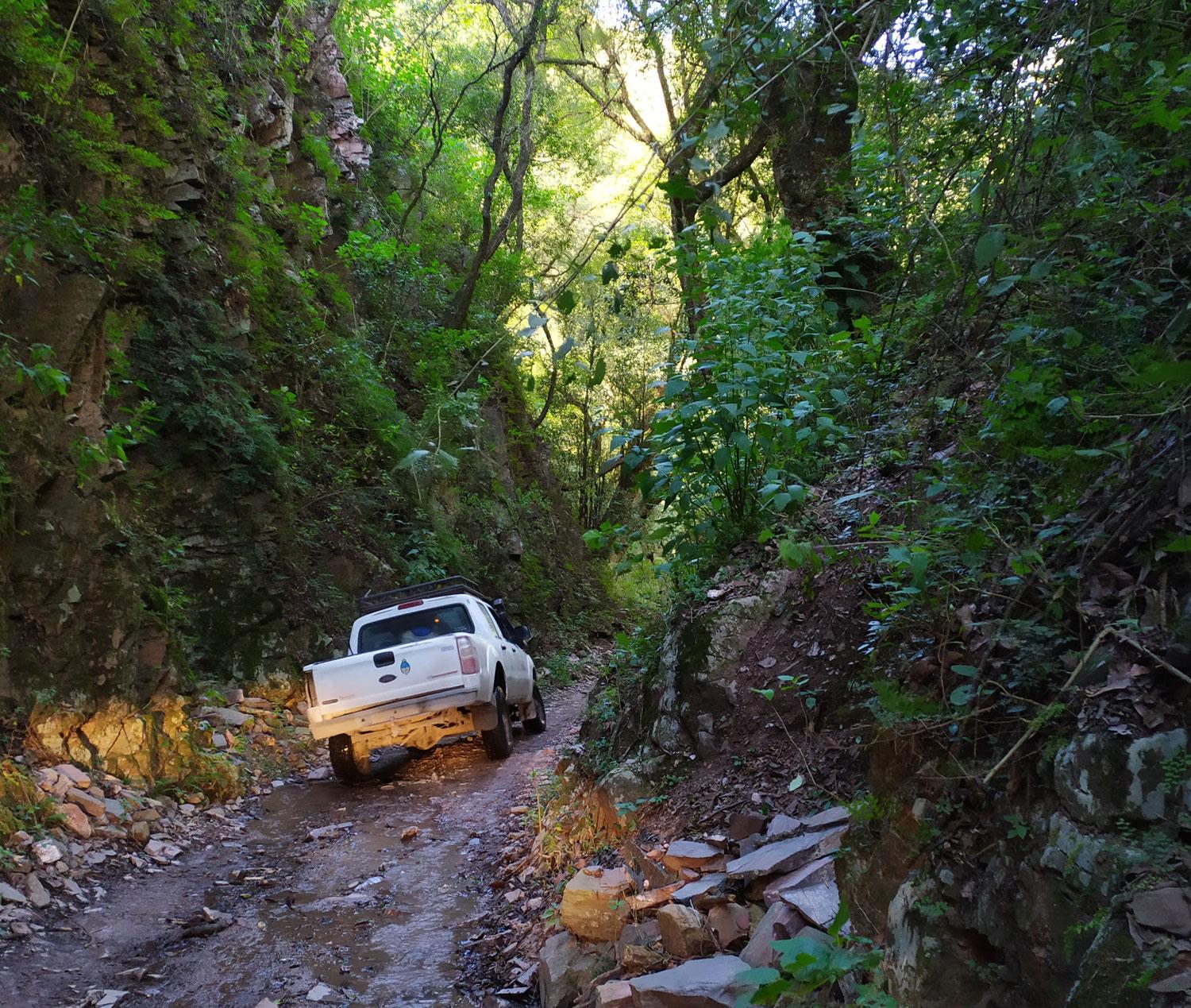 TODA UNA EXPERIENCIA. Recorrer el camino hasta Anca Juli en 4x4 es una gran opción.