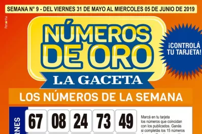 Los Números de Oro de LA GACETA