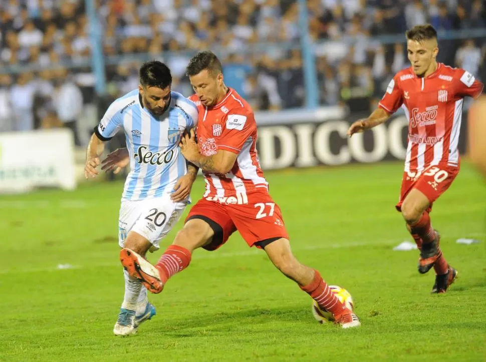 COTIZADO. Pons marcó cuatro goles en 12 partidos en Superliga y quiere hacer valer ese promedio. la gaceta / foto de hector peralta