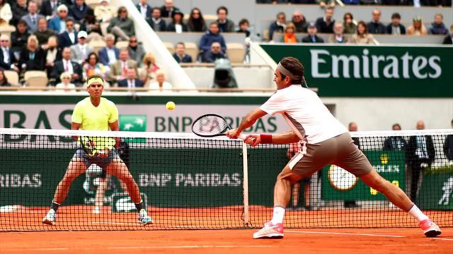 A LA FINAL. Nadal superó a Federer y va por otra corona en París.