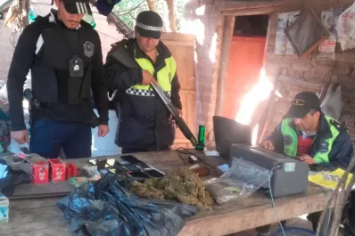 Trancas: encontraron un centro de producción de marihuana