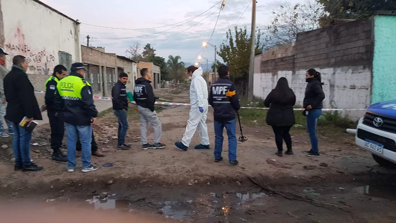 BARRIO LOS FRESNOS. En esa zona fue asesinado Acosta.