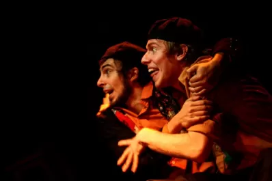 El último día de un deshollinador en una obra de teatro para niños