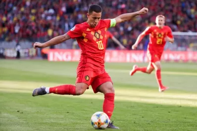 La foto del día: Merengue de Hazard