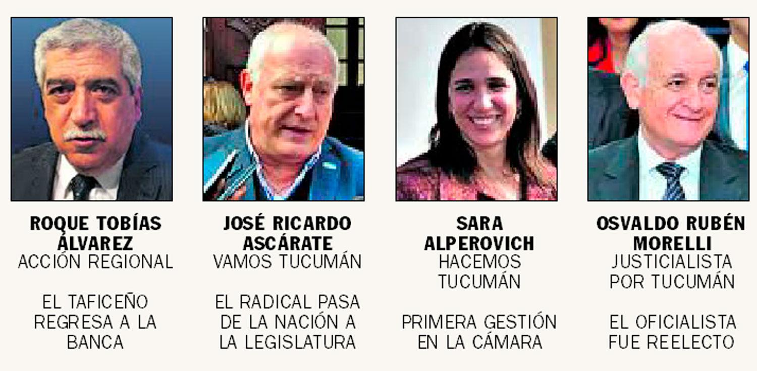 Elecciones: conocé las caras de la nueva Legislatura