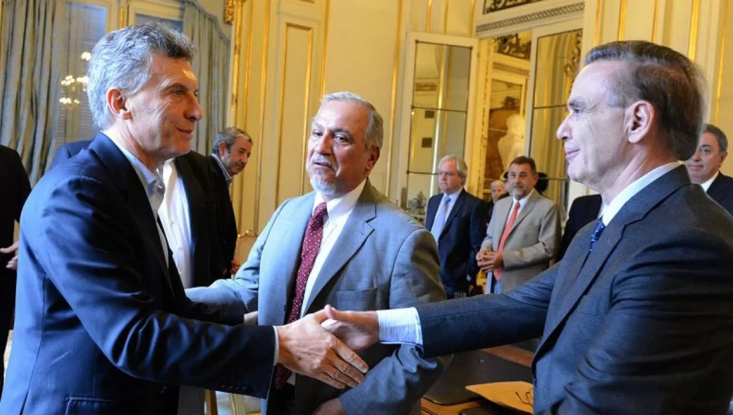 Macri y Pichetto, en una foto de archivo.