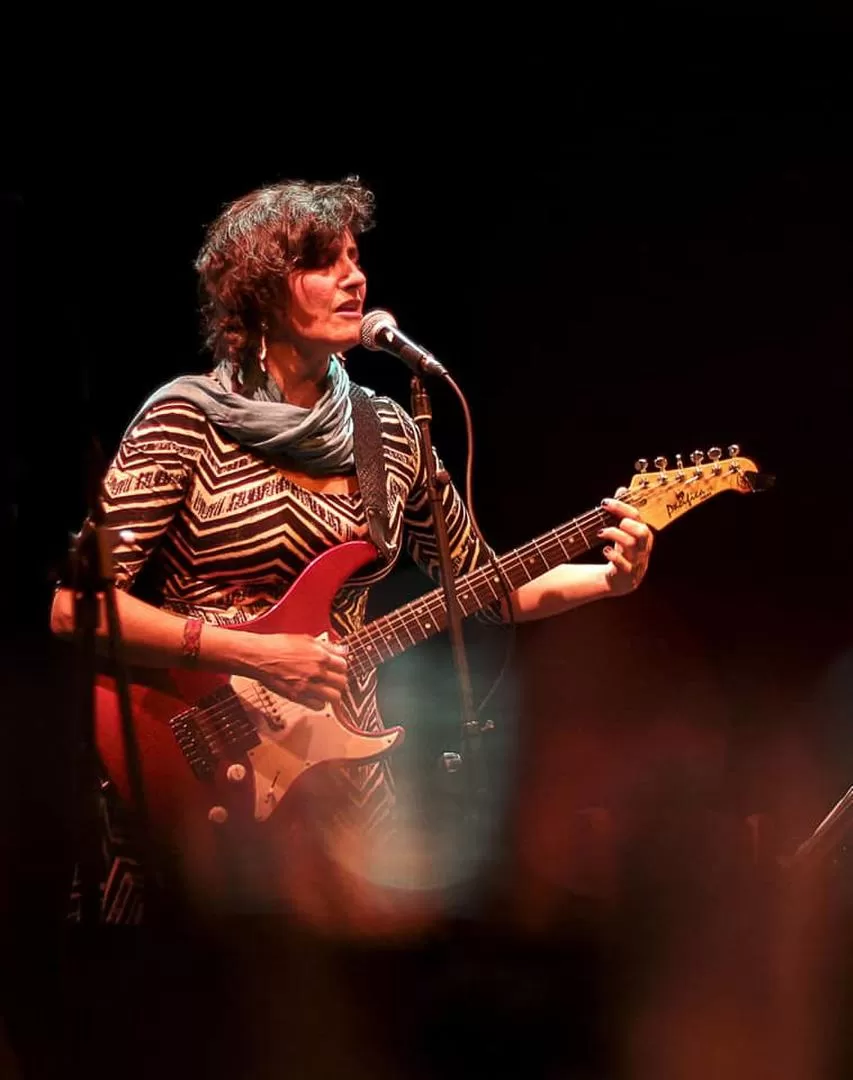 CANTAUTORA. Nora Benaglia está radicada en Maimará. 