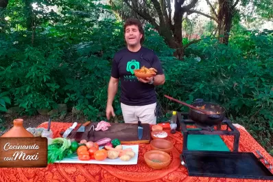 Hoy, en Cocinando con Maxi: conejo a la cacerola