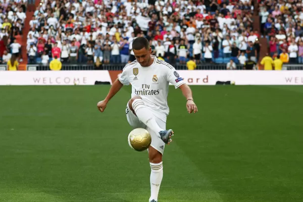 Era mi sueño jugar aquí, señaló Hazard al ser presentado por el Real Madrid