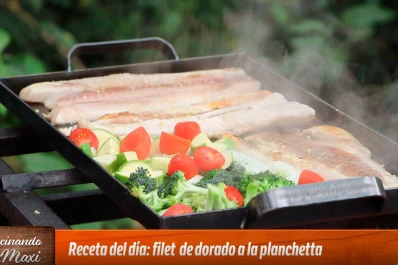 Hoy, en Cocinando con Maxi: filet de dorado a la plancha