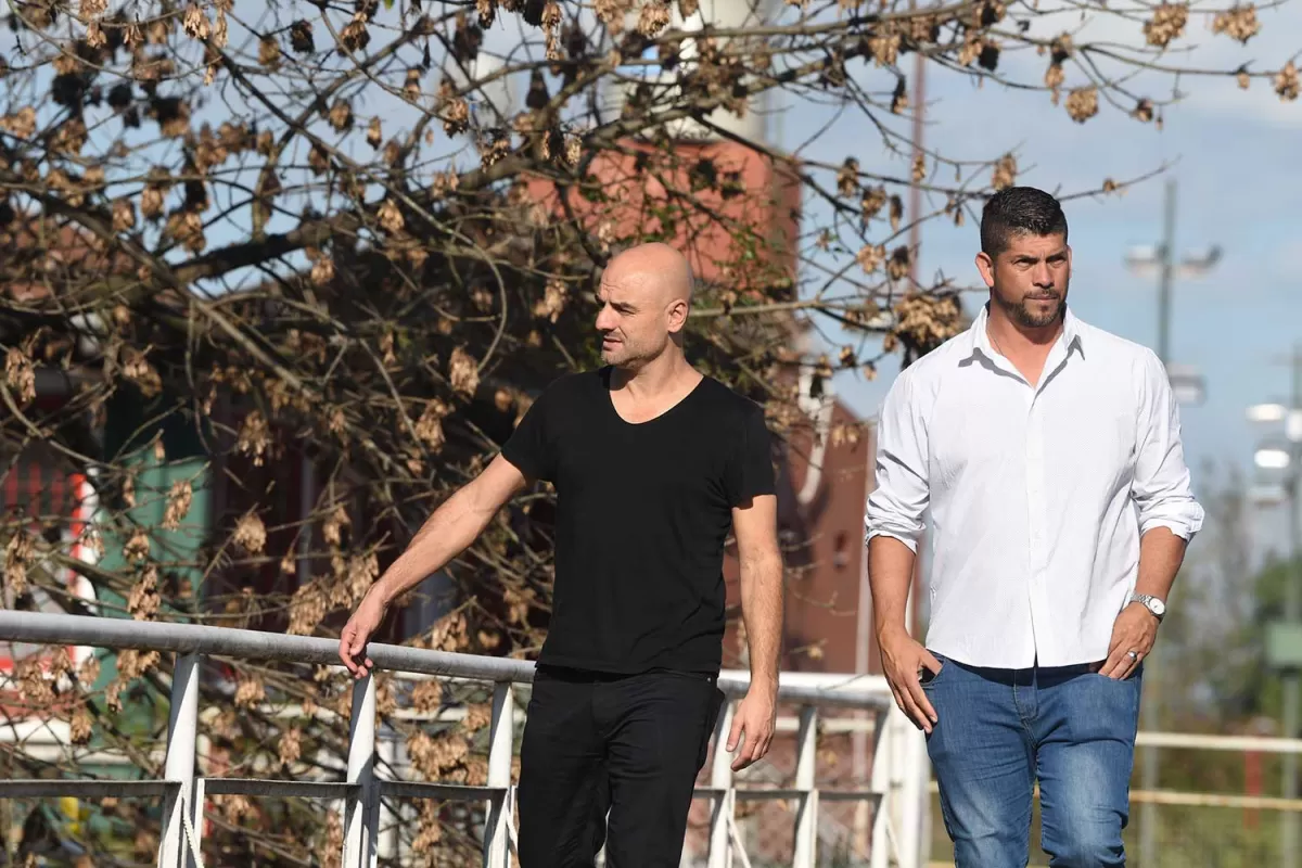 DUPLA TÉCNICA. Fabio Orsi y Sergio Gómez.