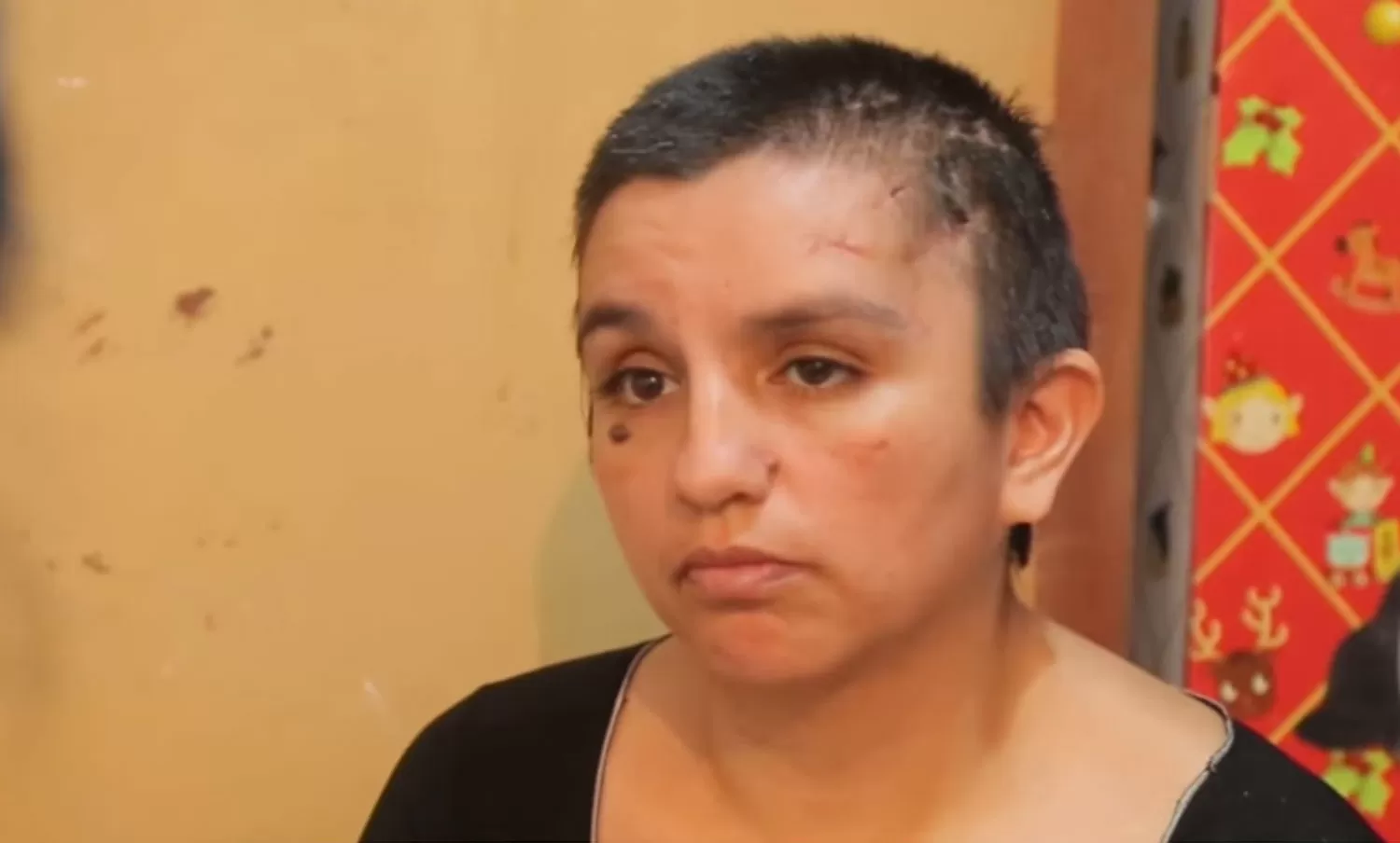 FÁTIMA APARICIO. Recibió el alta médica tras un mes de internación.