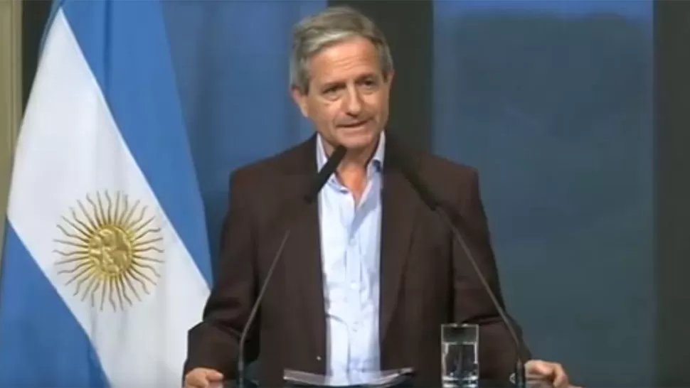 El vicejefe de Gabinete, Andrés Ibarra.