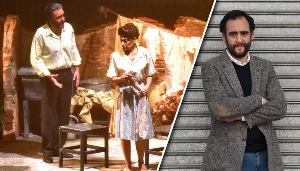 EN TUCUMÁN. Bemsch asumió el exigente protagónico de “Stefano”, ´para la función de gala del 25 de Mayo, y después conversó con LA GACETA. la gaceta / fotos de  diego araoz y analia jaramillo