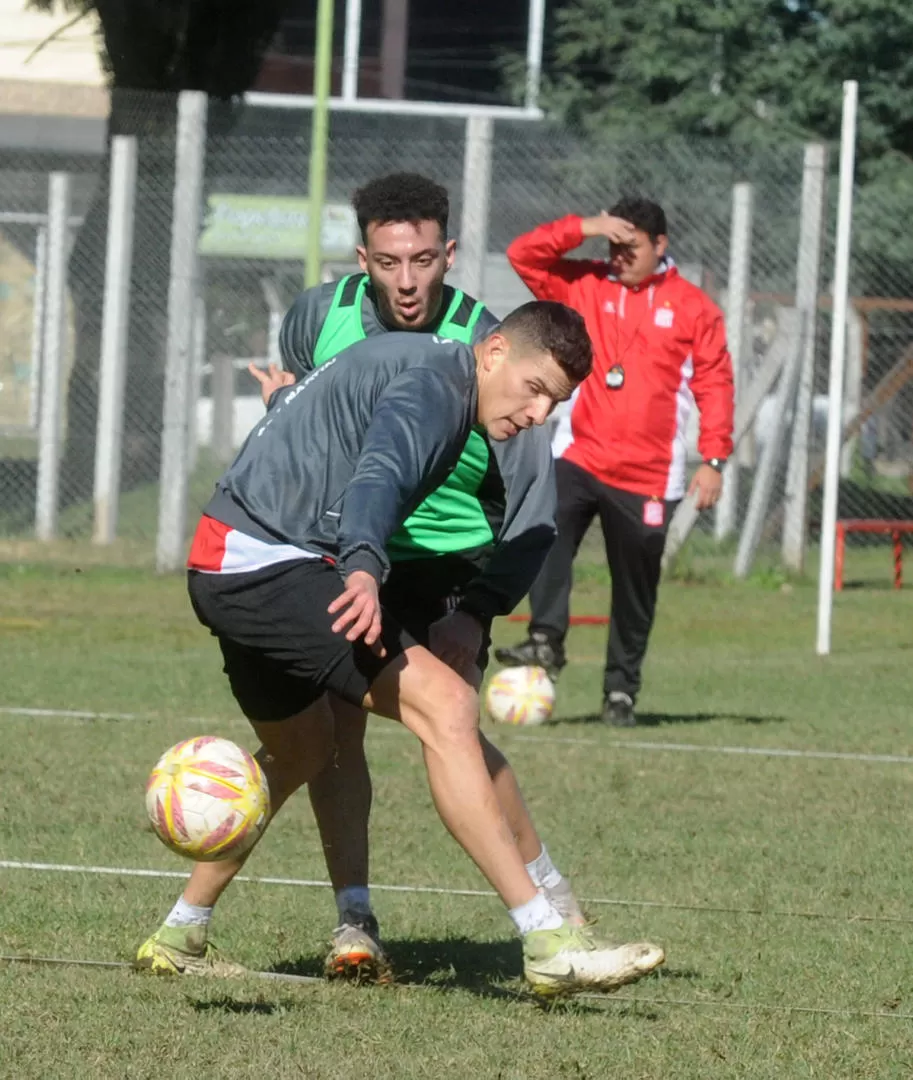 TRABAJO. Mientras se espera la llegada de más refuerzos, el plantel comenzó la pretemporada. la gaceta / foto de Antonio Ferroni