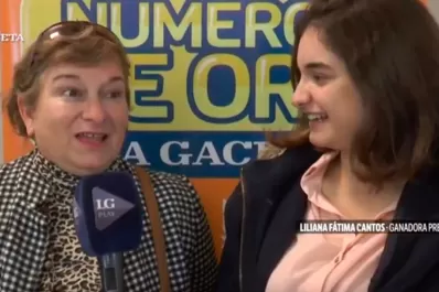 Felices: los ganadores de los Números de Oro se llevaron más de un millón de pesos