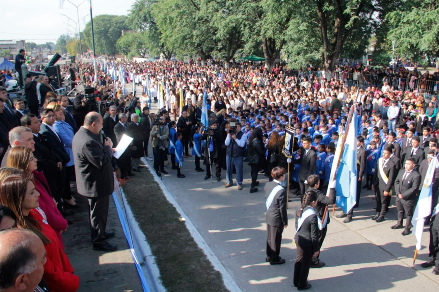 Acto en Banda del Río Salí.