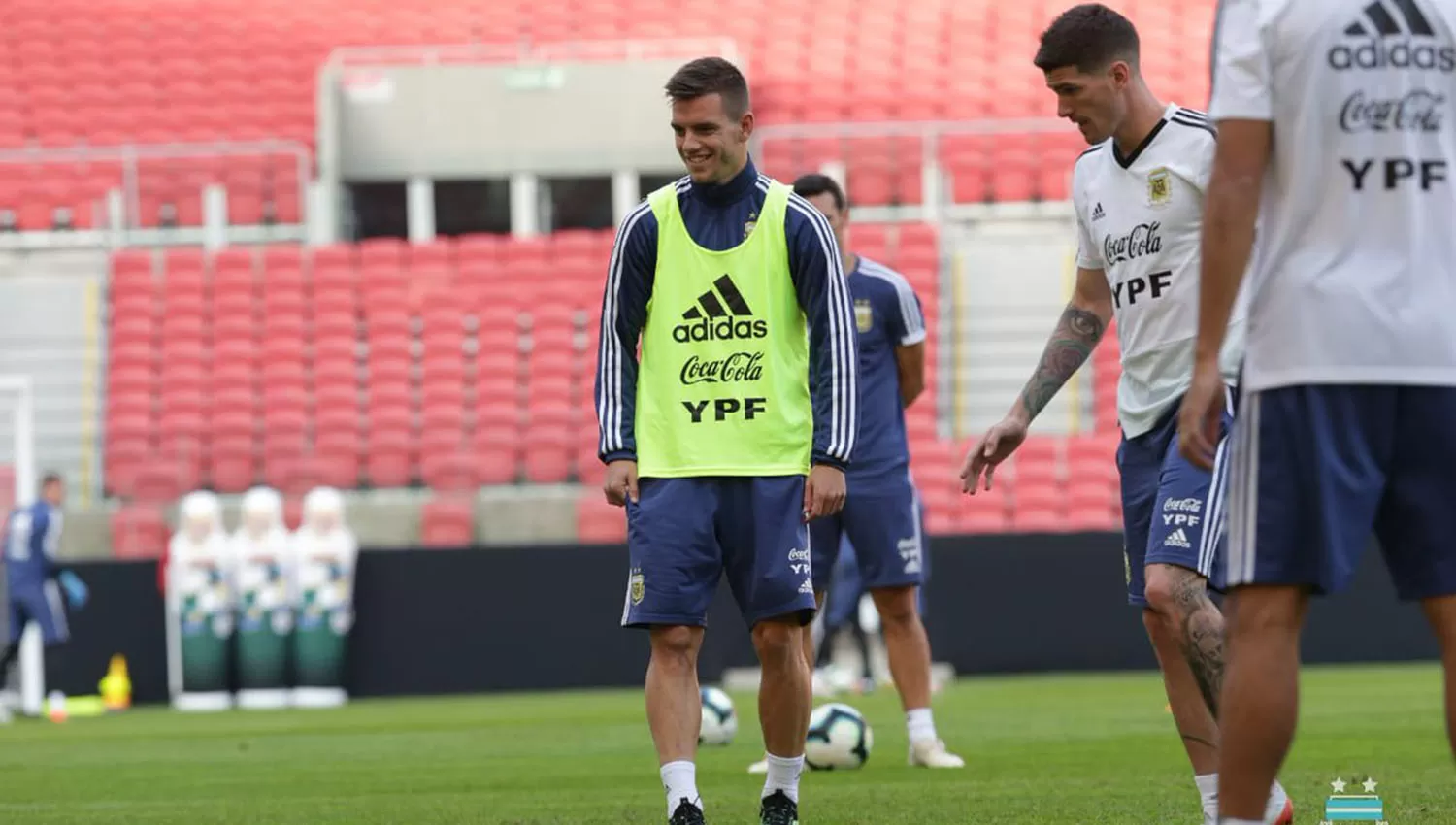 La Selección argentina volverá a entrenarse esta tarde. (FOTO TOMADA DE TWITTER @Argentina)