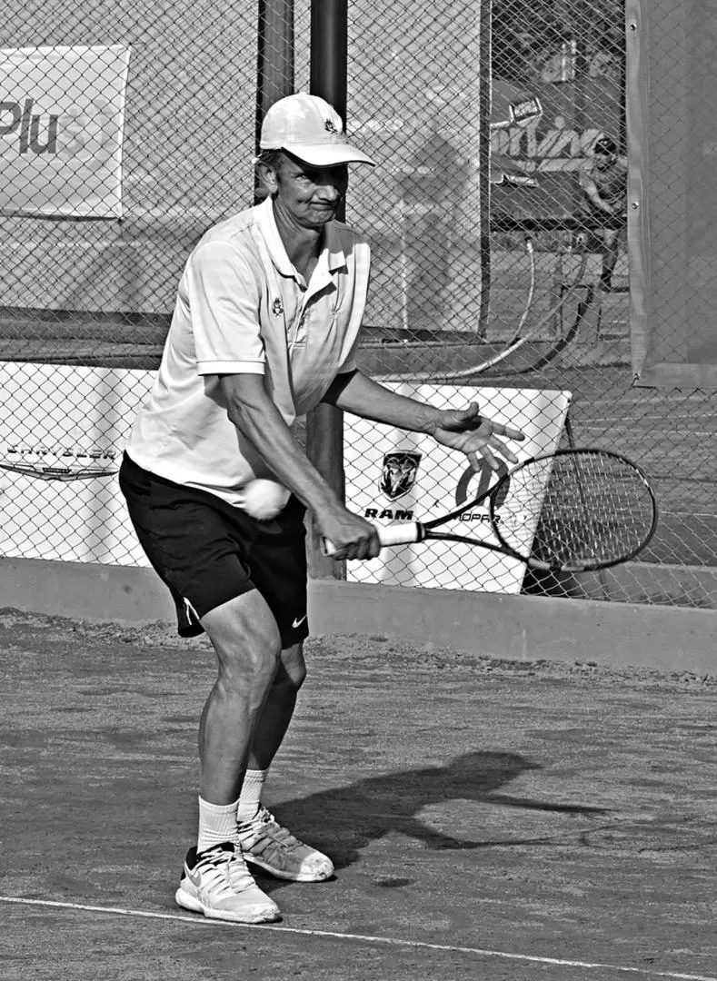 AVANZA. Fernández está firme: ganó sus dos partidos en sets corridos. la gaceta / foto de josé nuno