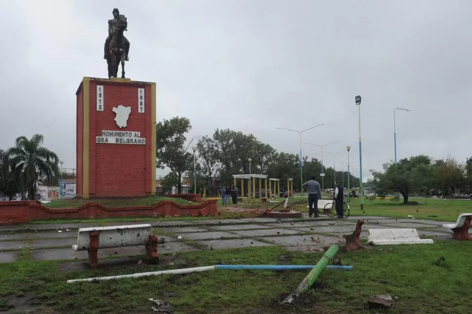 El lugar donde se produjo la tragedia. LA GACETA/FOTO DE ANTONIO FERRONI (ARCHIVO)