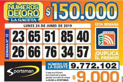 Los Números de Oro de LA GACETA