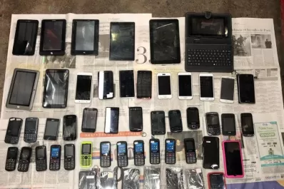 Detectan una red de compra y venta de celulares robados