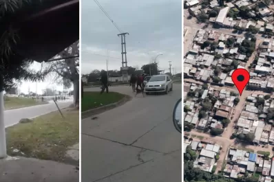 Video: un joven fue herido en un tiroteo entre bandas en San Cayetano