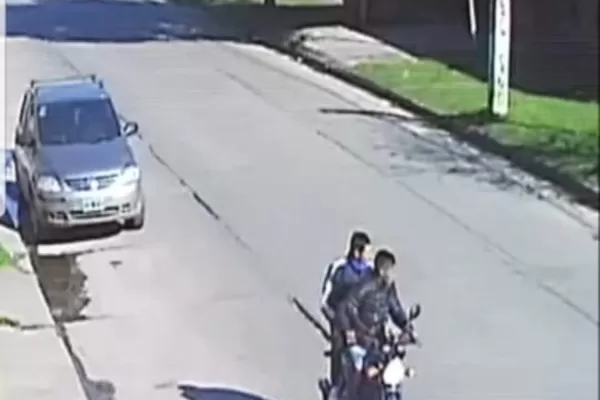 En pocas horas, las cámaras registraron dos robos en un radio de 200 metros