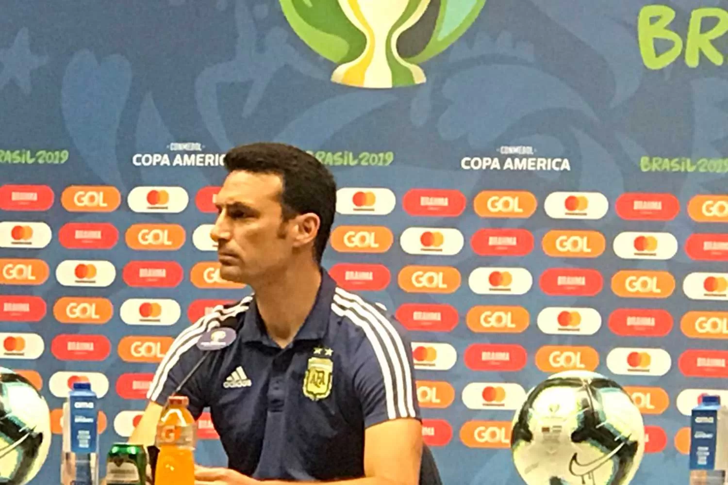 LIONEL SCALONI. El DT bancó a Menotti.