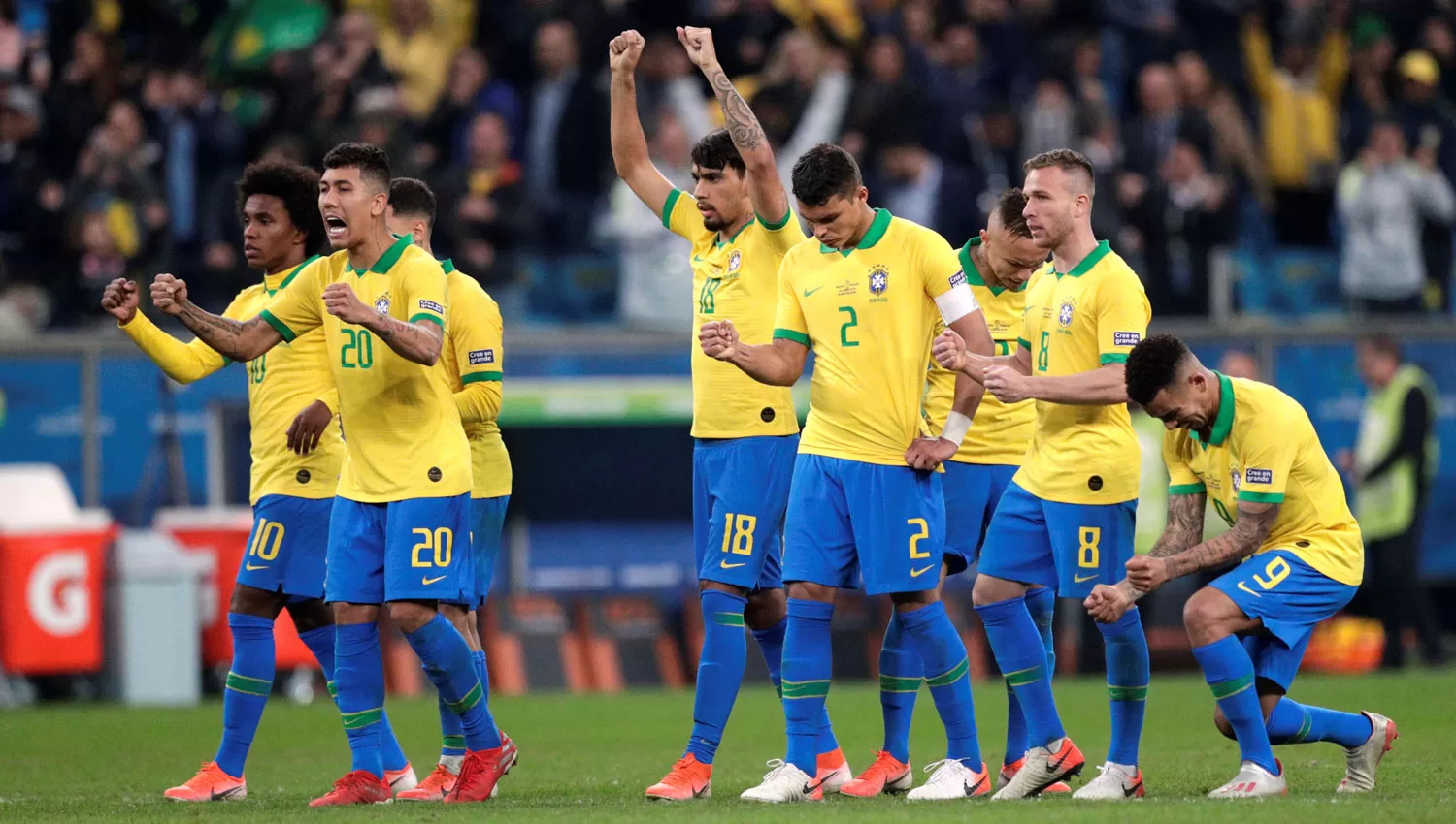 Brasil eliminó a Paraguay