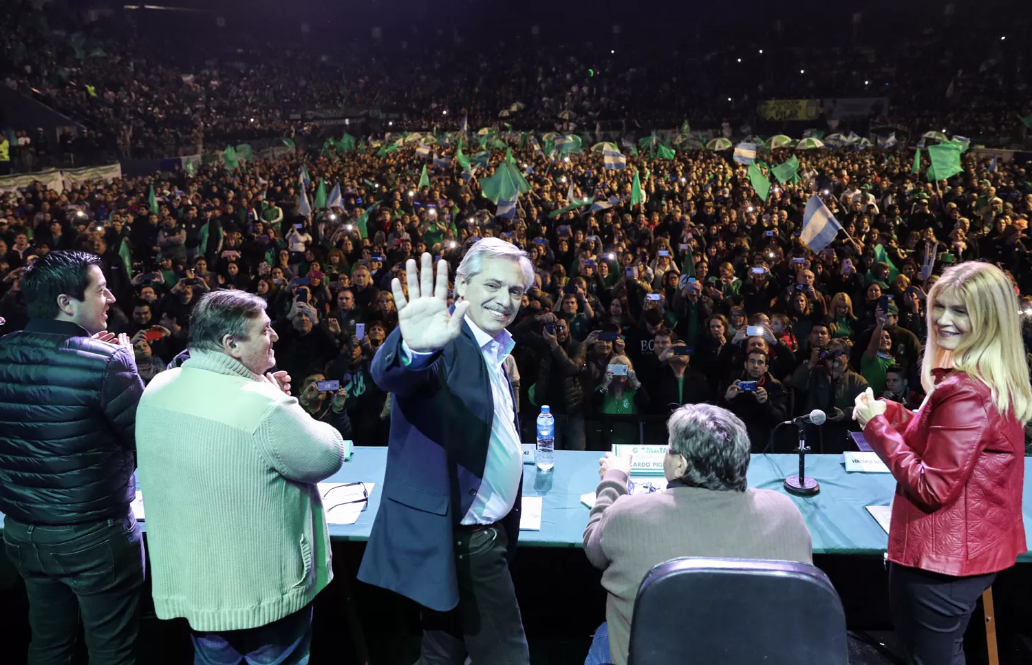 CRÍTICO. Alberto Fernández cuestionó la política económica de Macri.