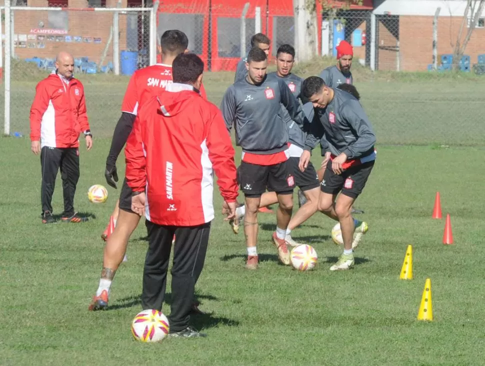 A TODO VAPOR. Los trabajos que se llevan a cabo durante la pretemporada van tomando mayor volumen con el correr de los días. Mañana comienza la tercera semana; la antesala de la etapa más “caliente”. la gaceta / foto de Antonio Ferroni