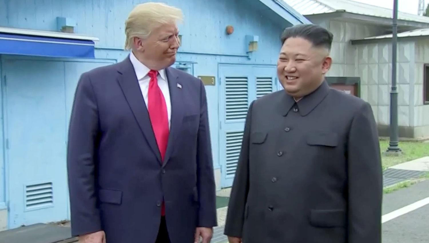 Trump y Kim