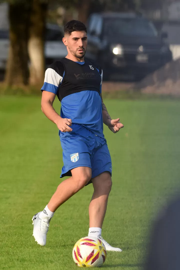 QUIERE ESTAR LISTO. Erbes buscará ponerse a punto físicamente para la temporada 2019/20 de la Superliga.  la gaceta / foto de DIEGO ARáOZ