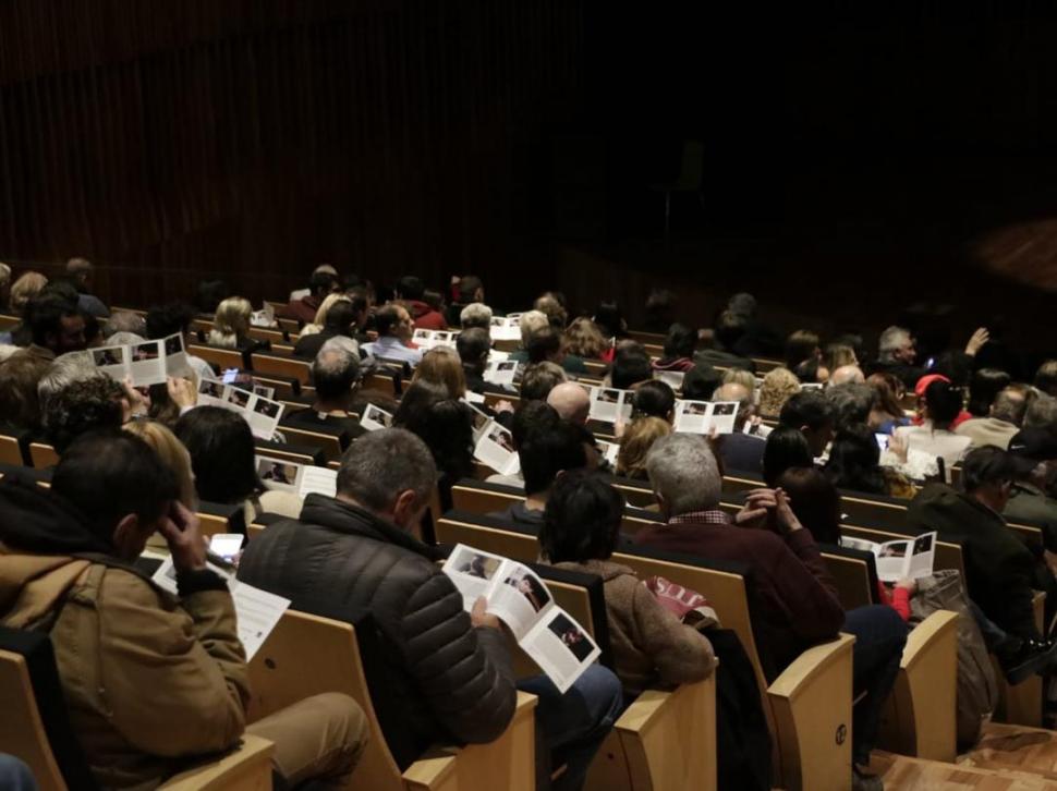 MUCHO PÚBLICO. La sala Argentina tuvo su capacidad casi colmada.