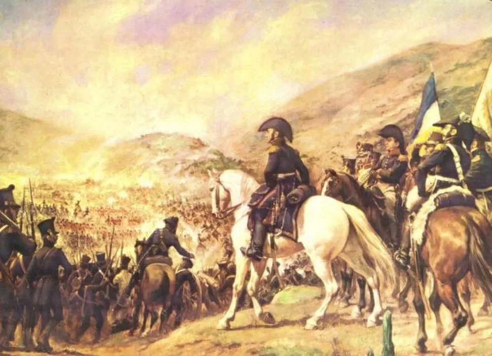 INMENSO CAMPO DE BATALLA. “¿Qué raza de héroes ha aparecido de repente?”, decía Ricardo Jaimes Freyre en su alocución. 