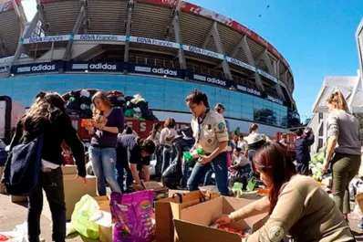 River abre sus puertas para ayudar a gente en situación de calle a pasar el invierno