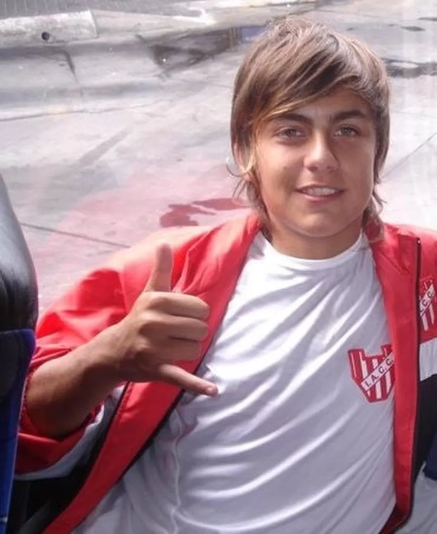 PEQUEÑO CRACK. Dybala, en su época como jugador de las inferiores de Instituto. la gaceta / fotos de diego aráoz