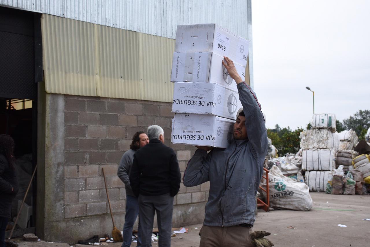 La Junta Electoral proclamó a los candidatos electos y destruyó el material de los comicios