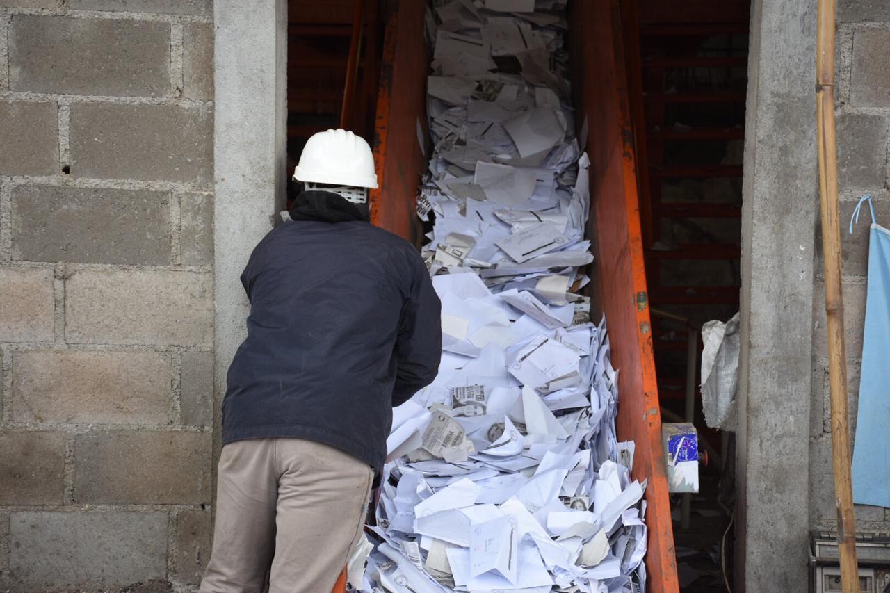 La Junta Electoral proclamó a los candidatos electos y destruyó el material de los comicios