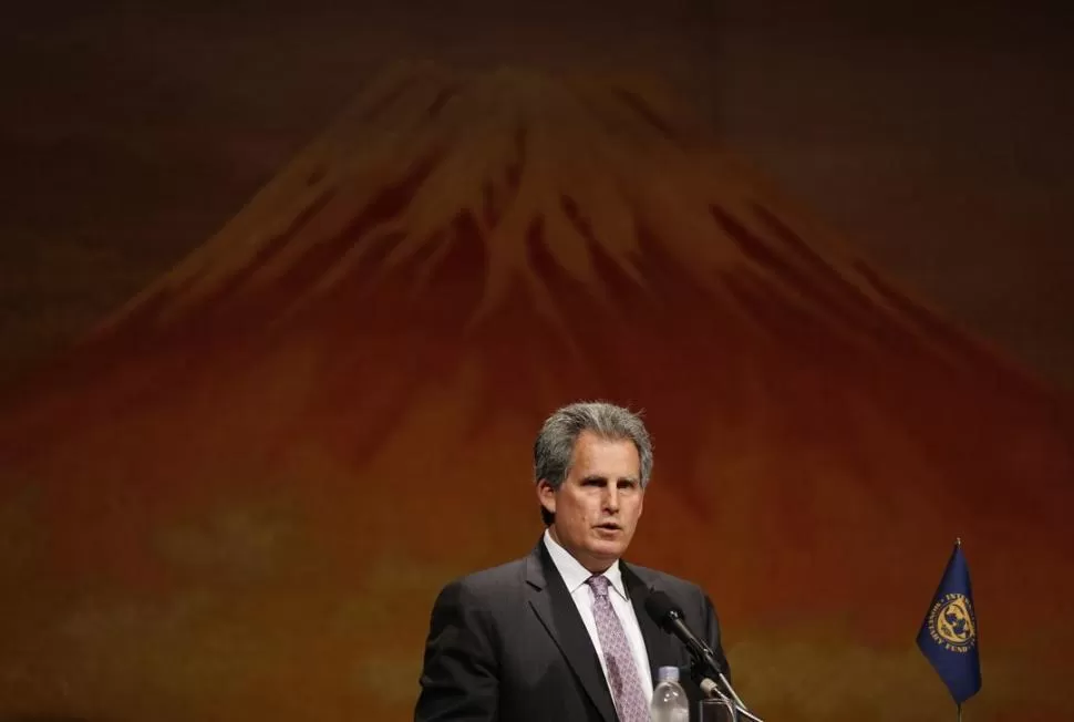 MENSAJE. Lipton, gerente interino del Fondo, felicitó al Gobierno nacional. REUTERS