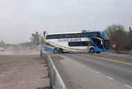 Reclamos por una obra inconclusa en el acceso a Trancas