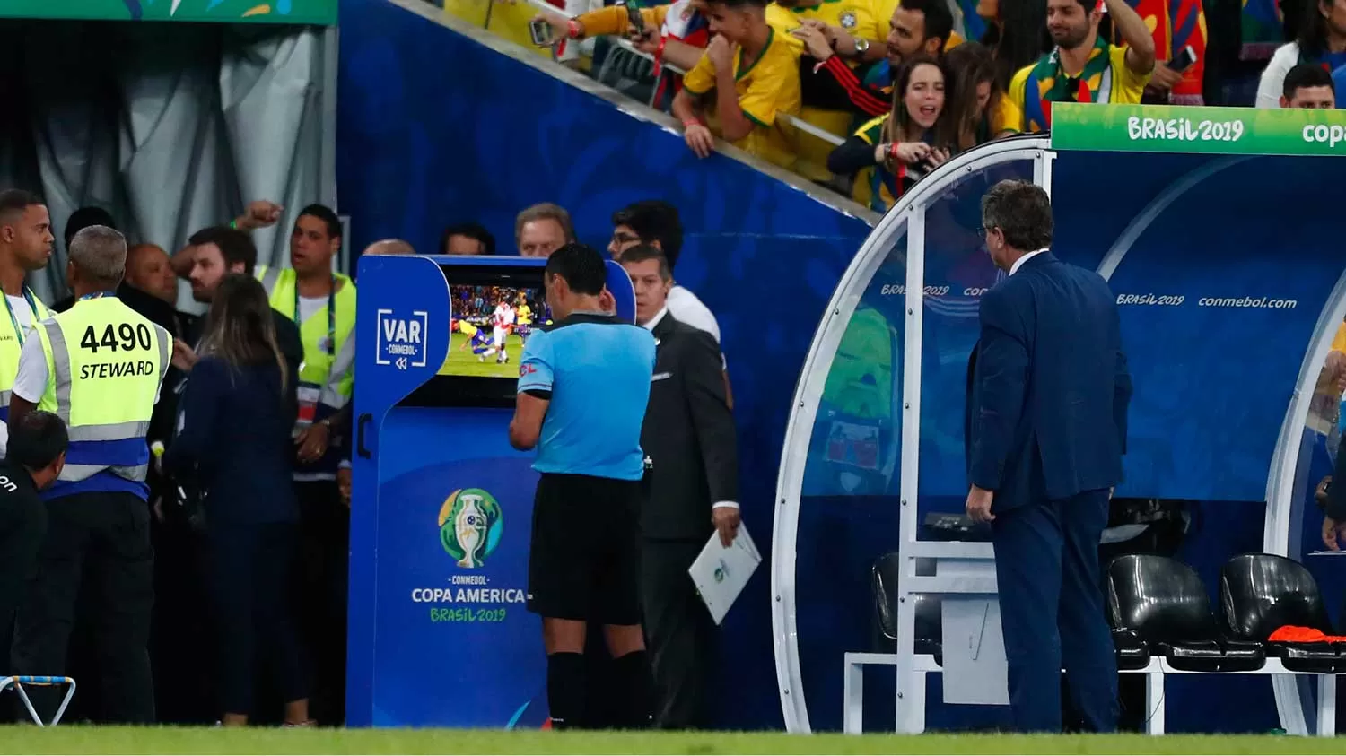 El VAR tuvo más intervenciones en la Copa América que en Rusia 2018