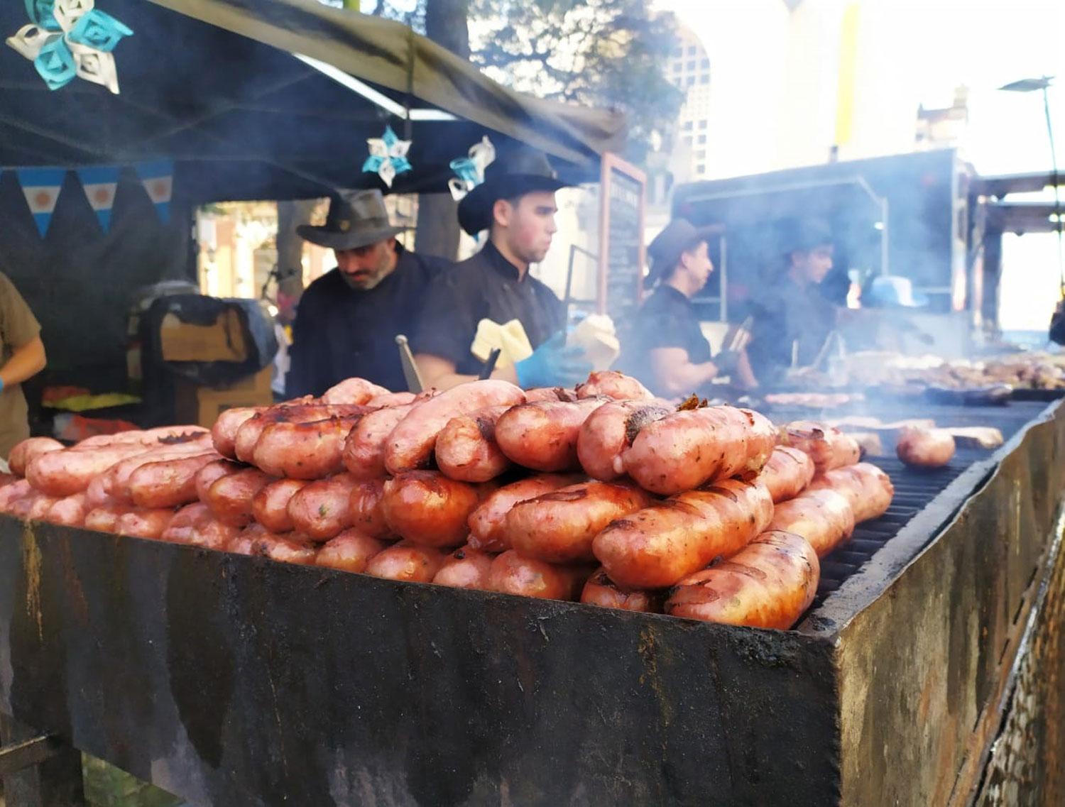 COMO PAN CALIENTE. Los choripanes son toda una tentación.