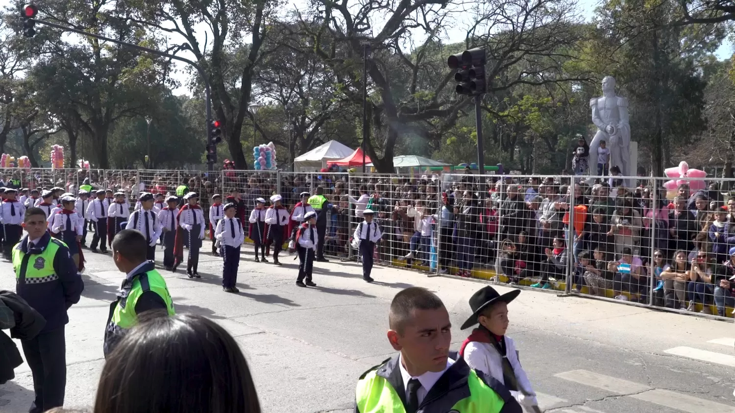 Los niños fueron grandes protagonistas en el Día de la Independencia