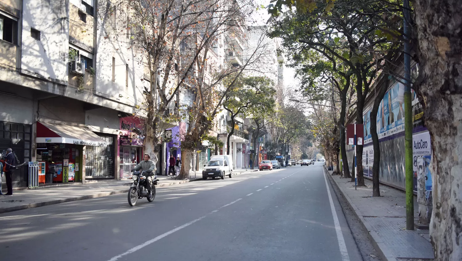 Poco movimiento en las primeras horas del feriado. LA GACETA/FOTO DE ANALÍA JARAMILLO